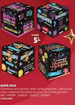 Auchan Boîte jeux offre