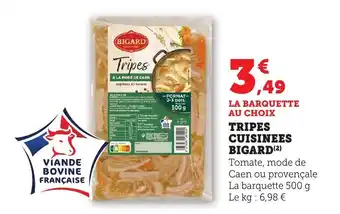 Bi1 Tripes cuisinees bigard offre
