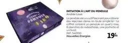 Auchan Initiation à l'art du pendule offre