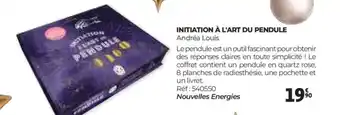 Auchan Initiation à l'art du pendule offre