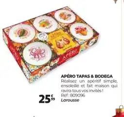 Auchan Apéro tapas & bodega offre