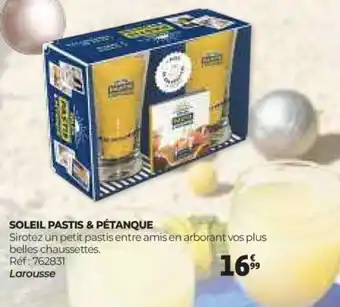 Soleil pastis & pétanque