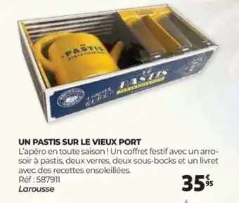 Auchan Un pastis sur le vieux port offre