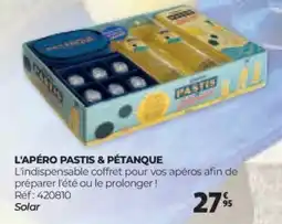 Auchan L'apéro pastis & pétanque offre