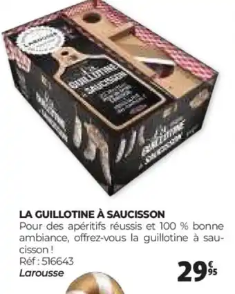 Auchan La guillotine à saucisson offre