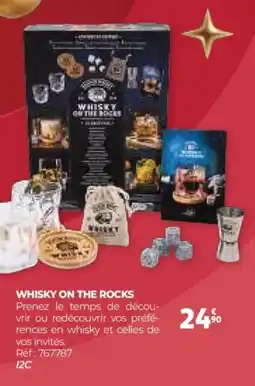 Auchan Whisky on the rocks offre