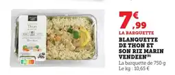 Bi1 Barquette blanquette de thon et son riz marin vendeen offre
