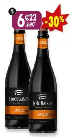 Maximo Lot de 2 bouteilles de cidre doux fruité 3° offre