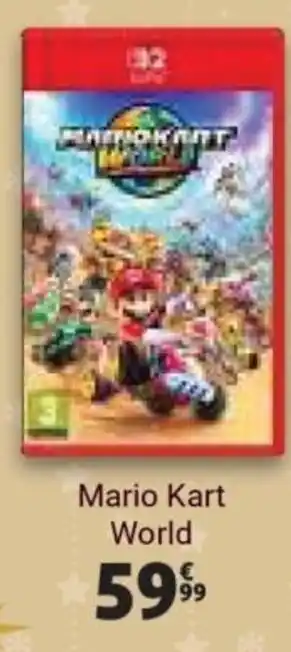 Auchan Mario Kart World offre