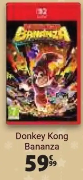 Auchan Donkey Kong Bananza offre