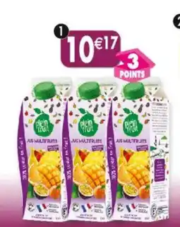 Maximo Lot de 3 briques de jus multifruits plein fruit offre