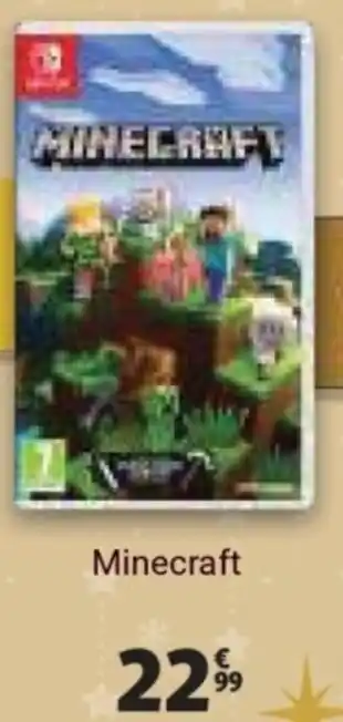 Auchan Minecraft offre