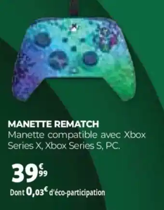 Auchan Manette rematch offre