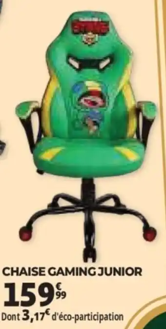 Auchan Chaise gaming junior offre
