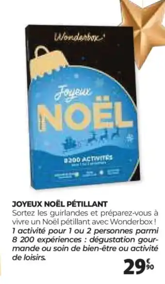 Auchan Joyeux noël pétillant offre