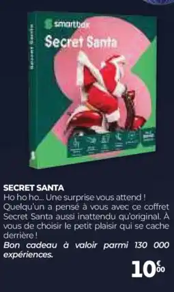 Auchan Secret santa offre