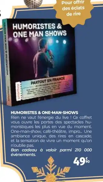 Auchan Humoristes & one-man-shows offre