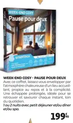 Auchan WEEK-END COSY Pause pour deux offre