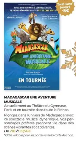 Auchan Madagascar une aventure musicale offre