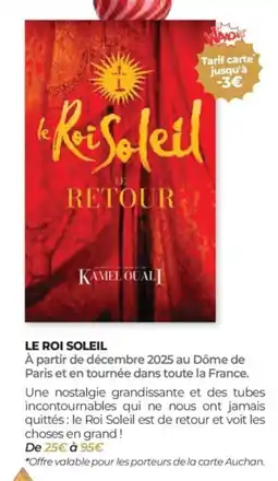 Auchan Le roi soleil offre