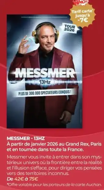 Auchan Messmer - 13hz offre