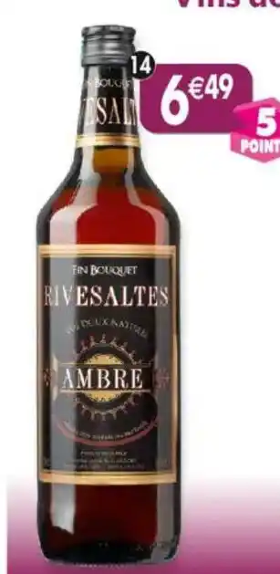 Maximo Rivesaltes ambré 16° offre