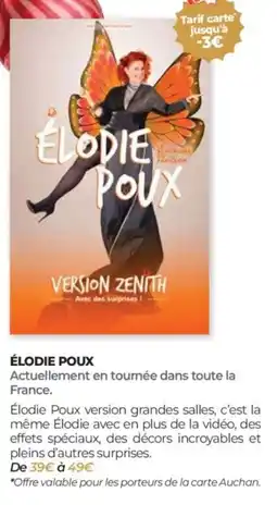 Auchan Élodie poux offre