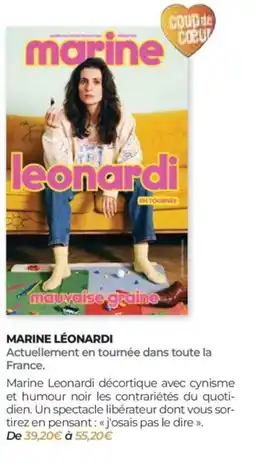 Auchan Marine Léonardi offre