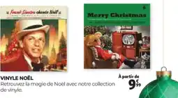 Auchan Vinyle noël offre