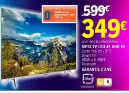 E.Leclerc METZ TV LED 4K UHD 50 offre