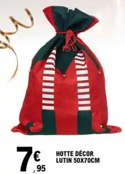E.Leclerc HOTTE DÉCOR LUTIN 50X70CM offre
