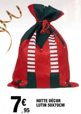 E.Leclerc HOTTE DÉCOR LUTIN 50X70CM offre