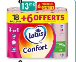 Maximo 18 rouleaux de papier toilette offre
