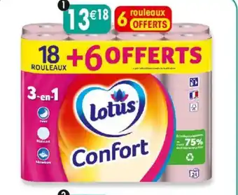 Maximo 18 rouleaux de papier toilette offre