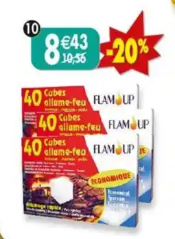 Maximo Lot de 3 x 40 cubes allume-feu offre