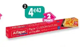 Maximo Papier de cuisson nature 15 feuilles offre