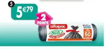 Maximo 10 sacs à lien 50 l alfapac offre