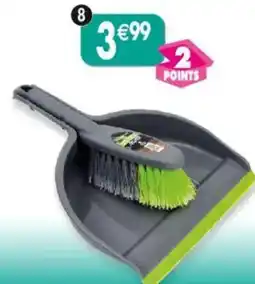 Maximo Pelle et balayette bord souple offre