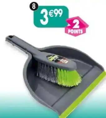 Maximo Pelle et balayette bord souple offre