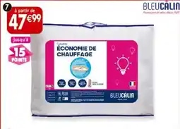 Maximo Couette economie de chauffage bleu câlin offre