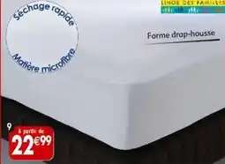 Maximo Protège matelas "Topaze" Linge des Familles offre