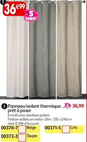 Maximo Panneau isolant thermique offre