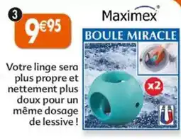 Maximo 2 boules miracle maximex offre