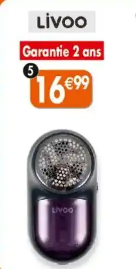 Maximo Rasoir anti bouloche électrique livoo offre