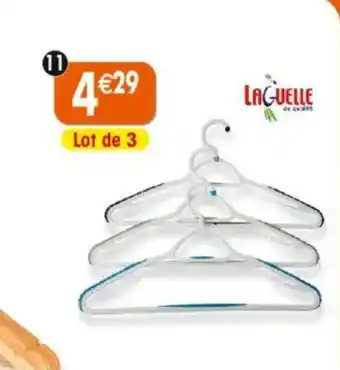 Maximo 3 cintres antiglisse laguelle offre