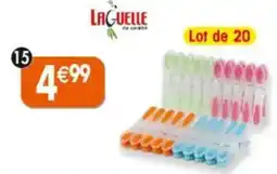 Maximo 20 pinces à linge Laguelle offre