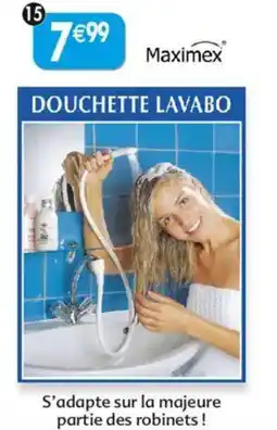 Maximo Douchette de lavabo en plastique maximex offre