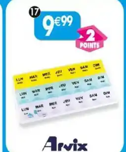Maximo Pilulier hebdomadaire matin/midi/soir arvix offre