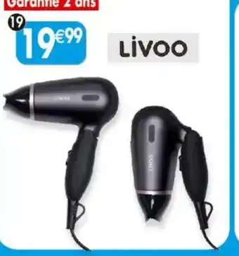 Maximo Sèche-cheveux de voyage pliable Livoo offre