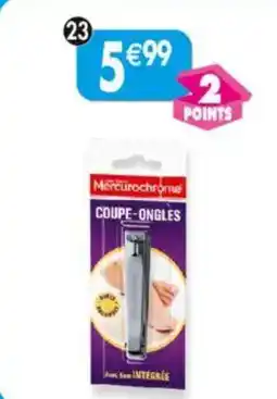 Maximo Coupe ongles mercurochrome offre